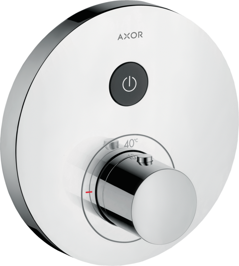 ShowerSelect Round Thermostatic Mixer For 1 Outlet