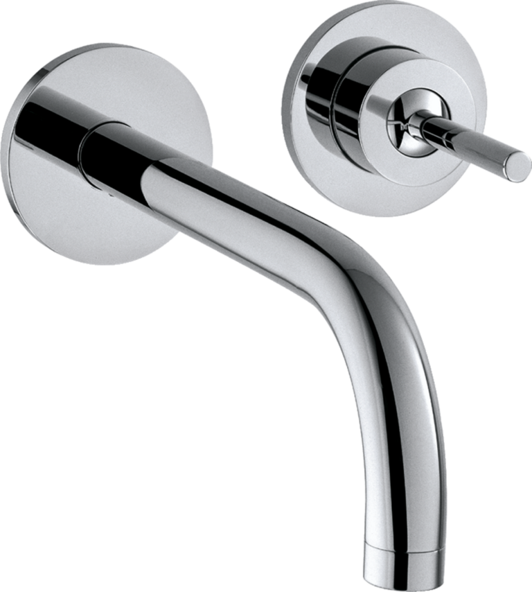 Uno Single Lever Basin Mixer With Escutcheons