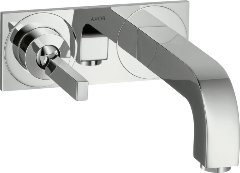 Citterio Single Lever Basin Mixer With Plate