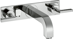 Citterio 3-Hole Basin Mixer With Plate