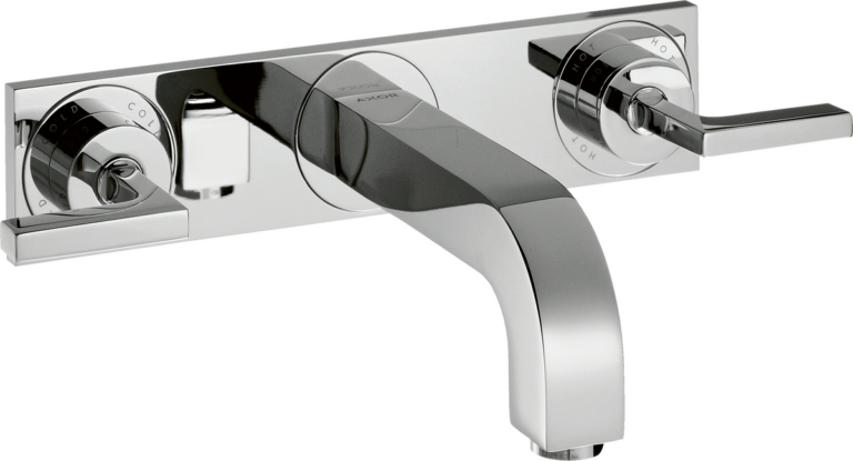Citterio 3-Hole Basin Mixer With Plate