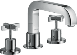 Citterio 3-Hole Bath Mixer With Cross Handles