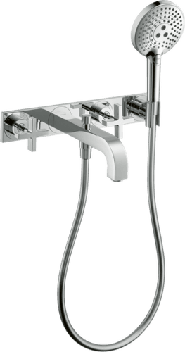 Citterio 3 Hole Bath Mixer With Plate