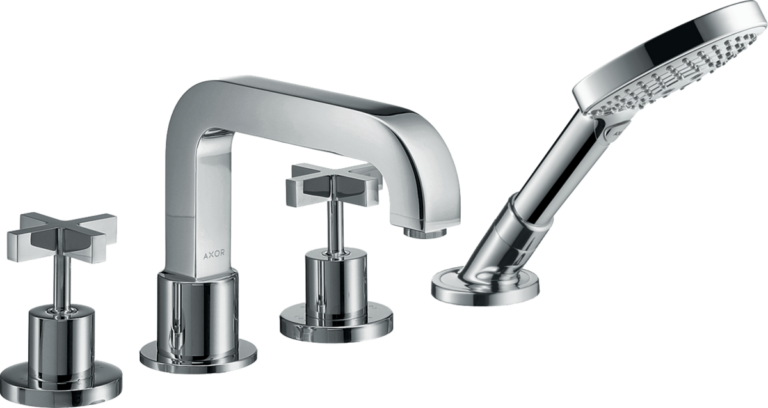Citterio 4-Hole Bath & Shower Mixer Tile Mounted