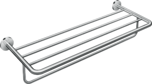 AXOR Universal Circular Towel Rack With Towel Holder