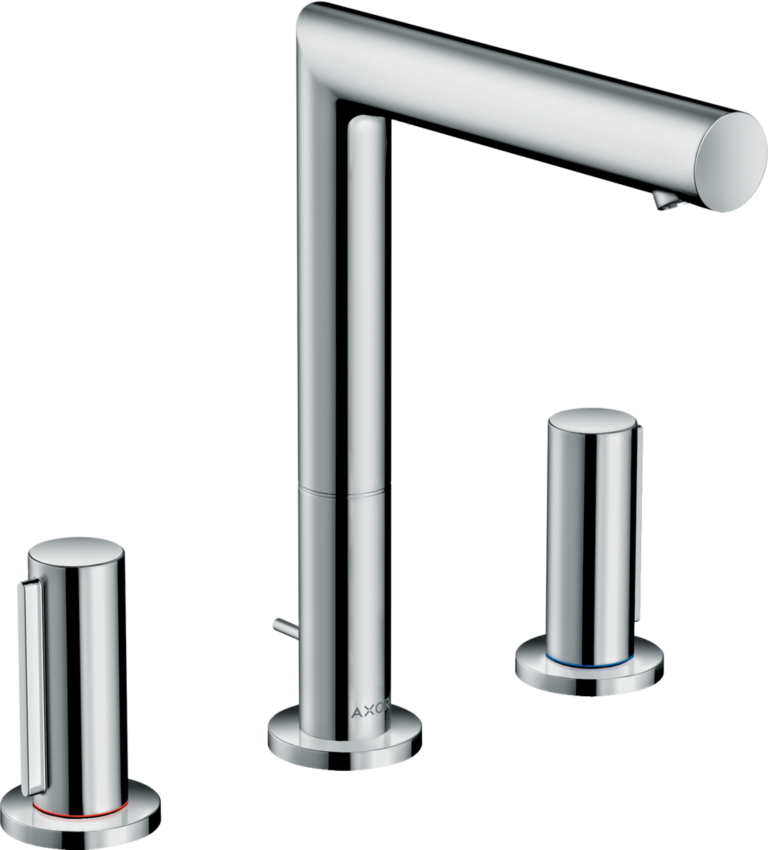 Uno 3-Hole Basin Mixer 200 Zero Handle With Pop-Up Waste