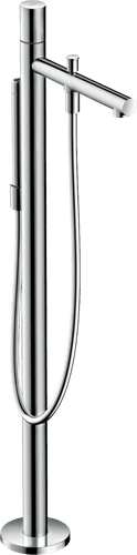 Uno Floor-Standing Single Lever Bath Mixer Zero Handle