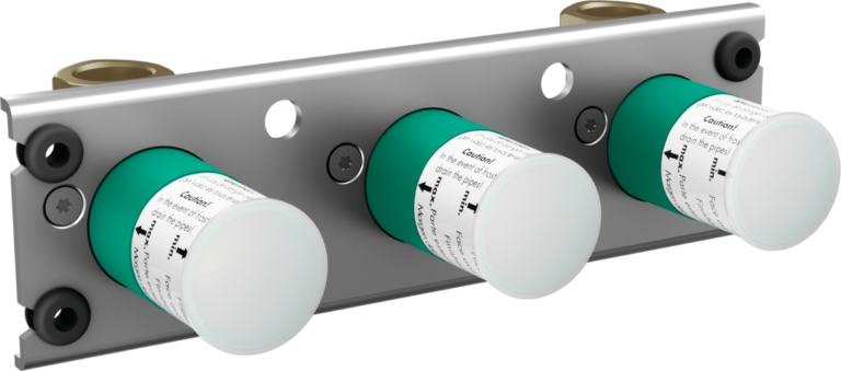 Basic Set For Thermostatic For Exposed / Concealed Installation For 2 Functions