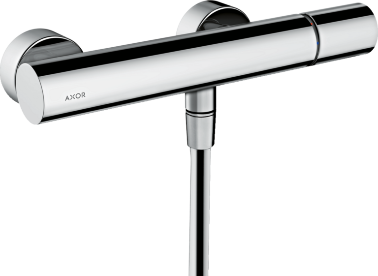 Uno Single Lever Shower Mixer For Exposed Installation Zero Handle