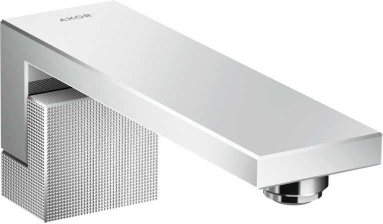 AXOR Edge Bath Spout - Diamond Cut