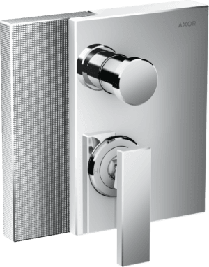 AXOR Edge Single Lever Bath Mixer For Concealed Installation - Diamond Cut