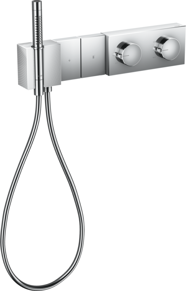 AXOR Edge Thermostatic Module Select 470/100 For Concealed Installation For 2 Functions - Diamond Cut