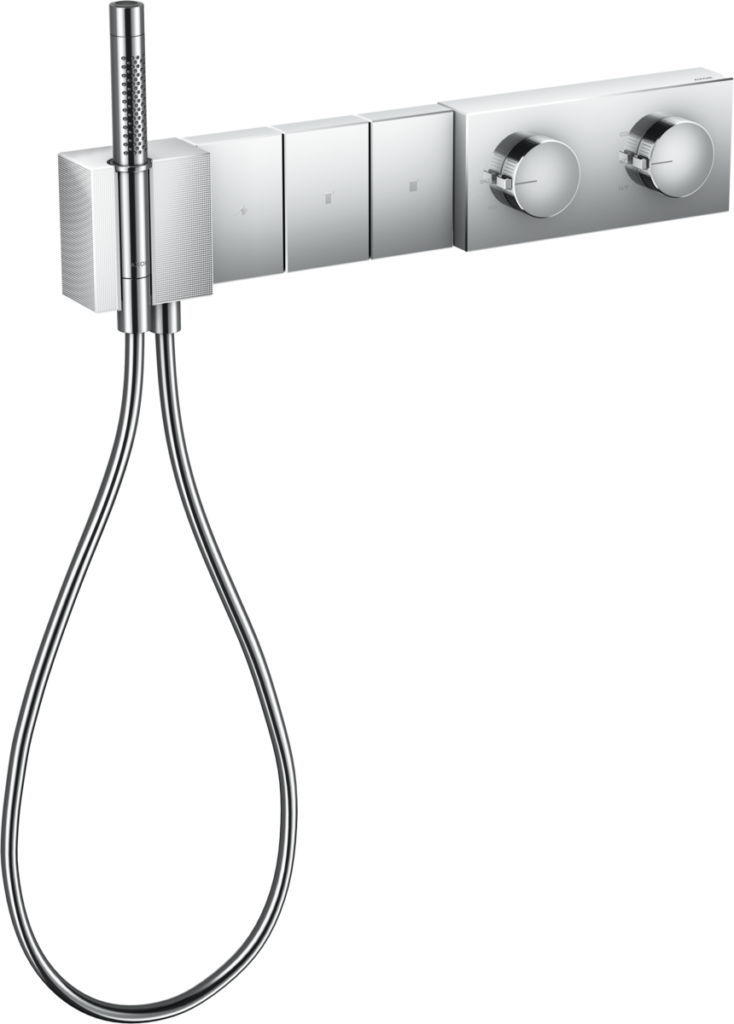 AXOR Edge Thermostatic Module Select 540/100 For Concealed Installation For 3 Functions - Diamond Cut