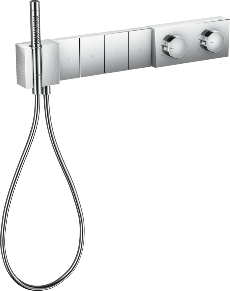 AXOR Edge Thermostatic Module Select 610/100 For Concealed Installation For 4 Functions