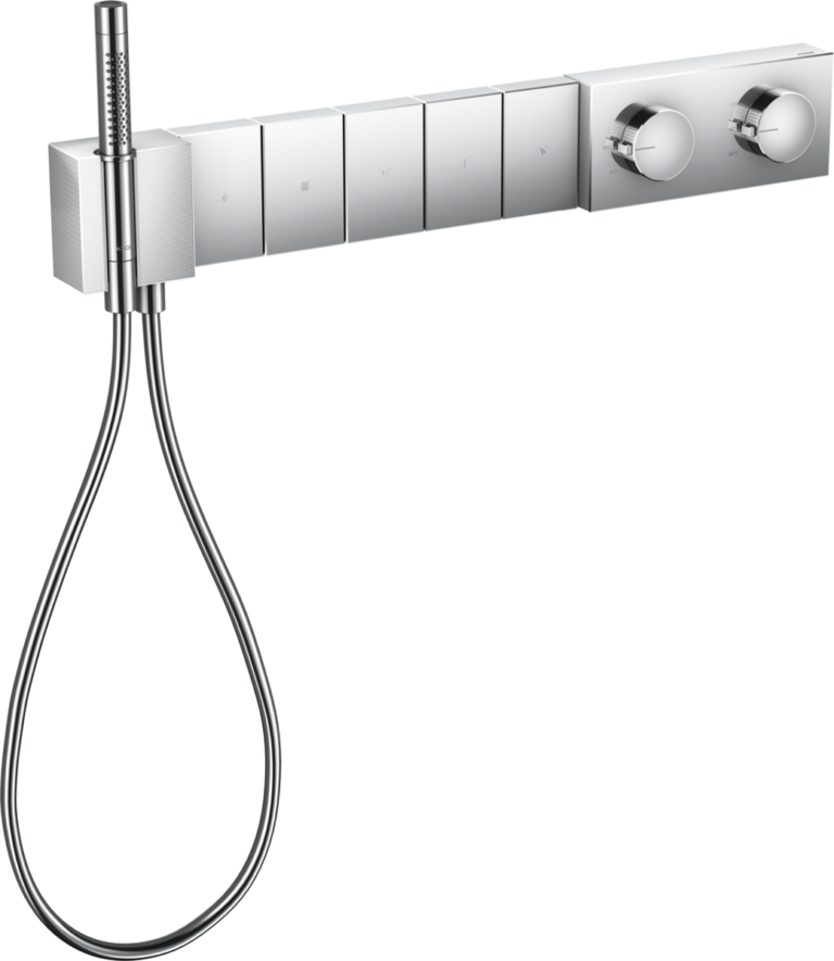AXOR Edge Thermostatic Module Select 680/100 For Concealed Installation For 5 Functions - Diamond Cut