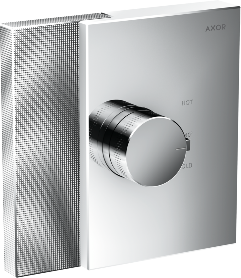 AXOR Edge Thermostat HighFlow For Concealed Installation - Diamond Cut