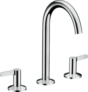 AXOR ONE 3-Hole Basin Mixer 170 With Push-Open Waste Set