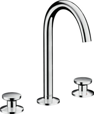 AXOR ONE 3-Hole Basin Mixer Select 170 With Push-Open Waste Set