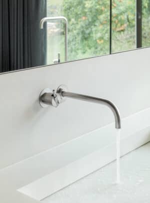 121/300 One Handle Built-In Basin Mixer Lever 300 mm Spout