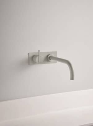 122 One Handle Built-In Mixer Lever On Left