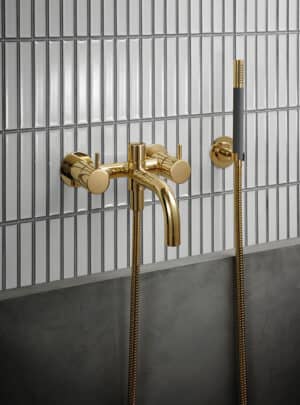 Two Handle Mixer / Diverter & Hand Shower