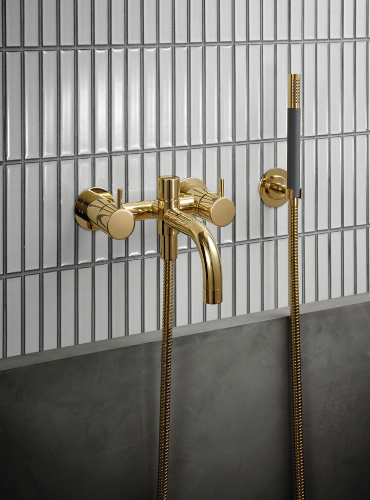 Two Handle Mixer / Diverter & Hand Shower