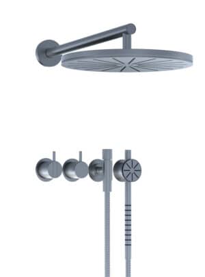 One Handle Build-In Wall Mounted Mixer Shower