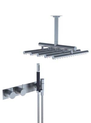 One Handle Build-In Ceiling Mounted Mixer Shower