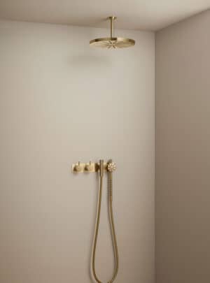 One Handle Build-In Ceiling Mounted Mixer Shower