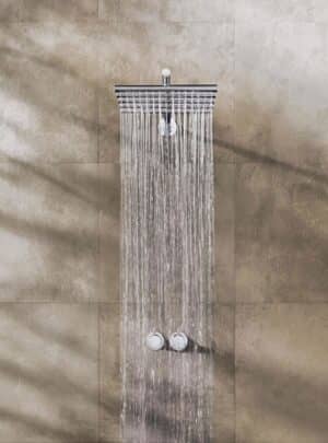 5251 ¾" Thermostatic Shower Mixer Wall Mounted