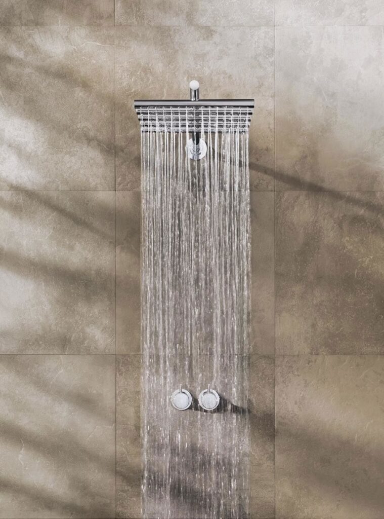 5251 ¾" Thermostatic Shower Mixer Wall Mounted