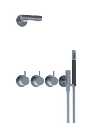 ¾" Thermostatic Shower Mixer Wall Mounted