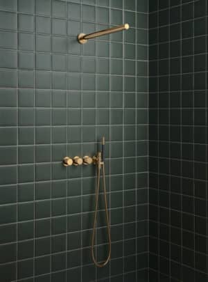 ¾" Thermostatic Shower Mixer Wall Mounted