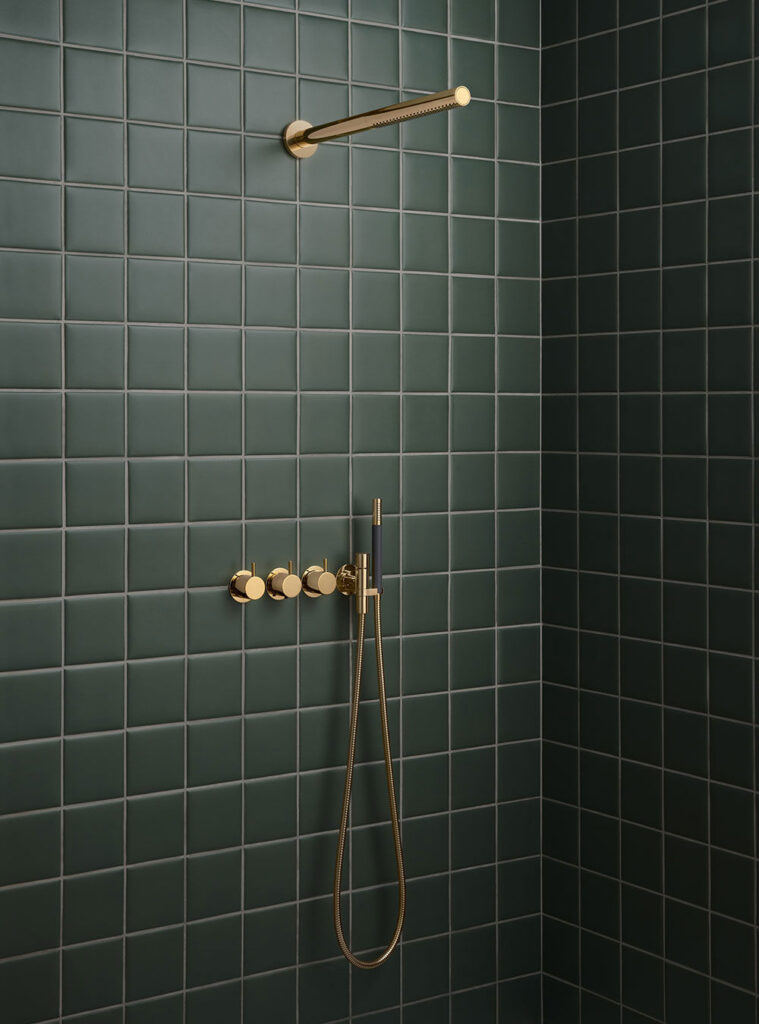 ¾" Thermostatic Shower Mixer Wall Mounted