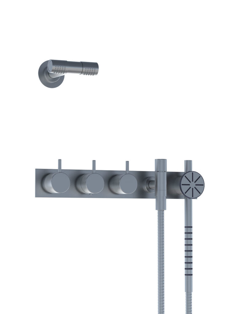 ¾" Thermostatic Shower Mixer Wall Mounted