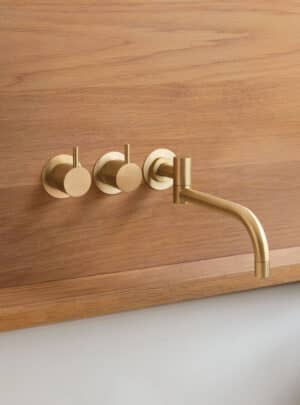 631 Two Handle Wall Mounted Mixer