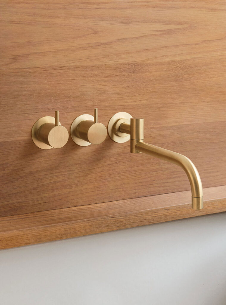 631 Two Handle Wall Mounted Mixer