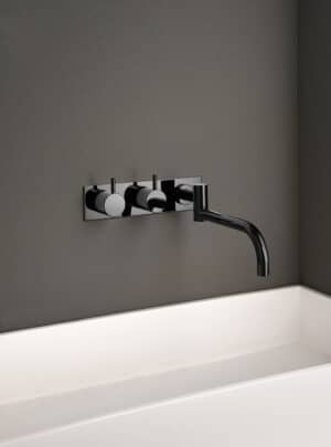 633K Two Handle Built-In Basin Mixer
