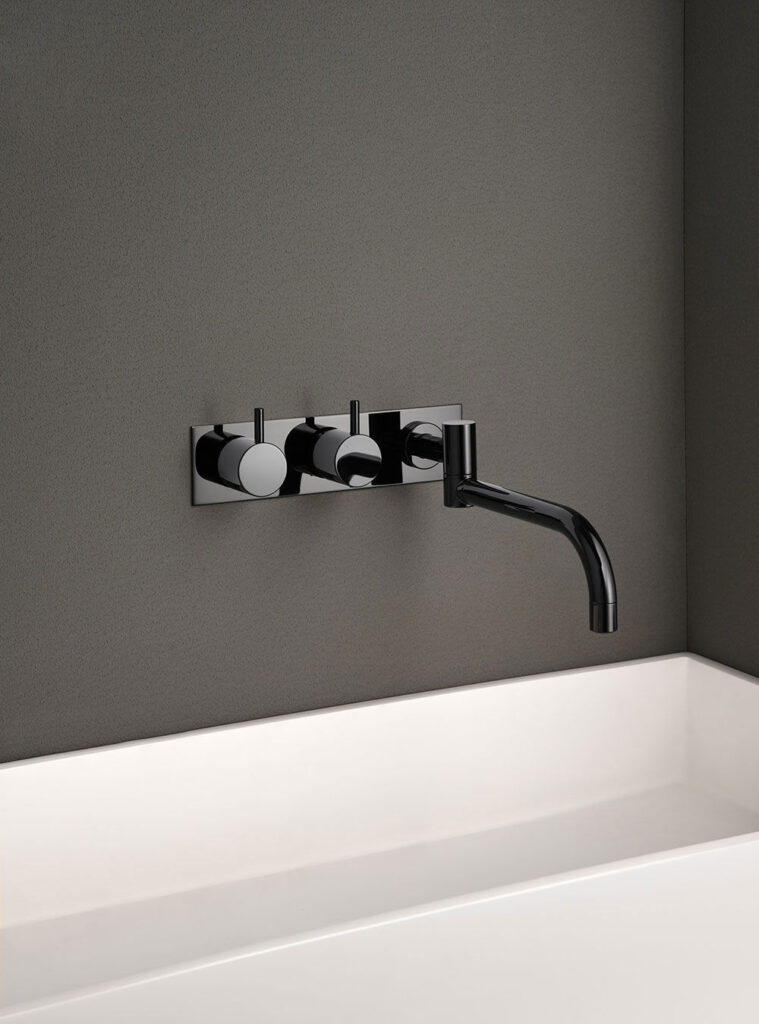 633K Two Handle Built-In Basin Mixer