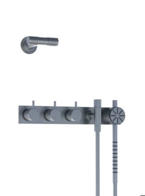 875S-081 Two Handle Build-In Mixer Shower