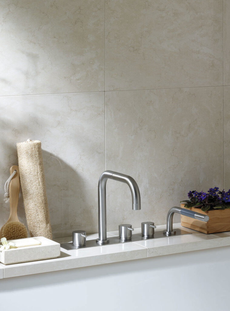 BK11 Two Handle Mixer With Double Swivel Spout