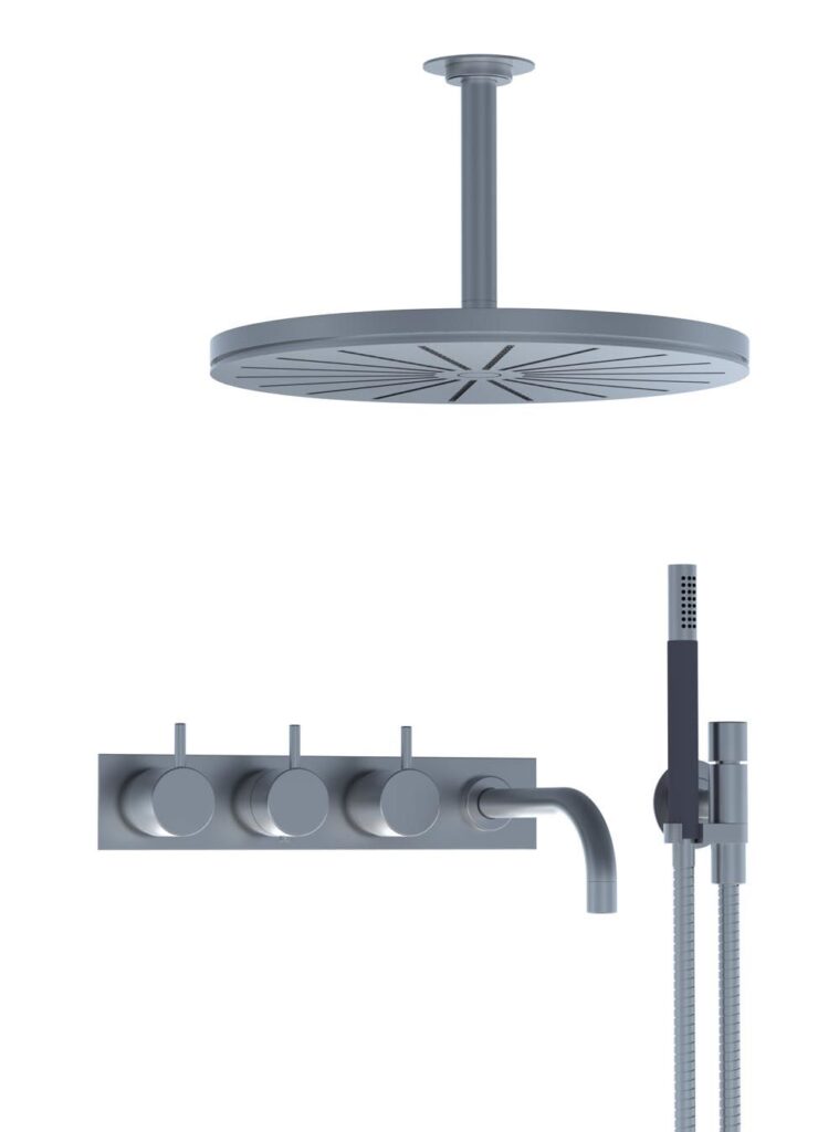 Combi-16 ¾" - Thermostatic Mixer With 3-Way Diverter