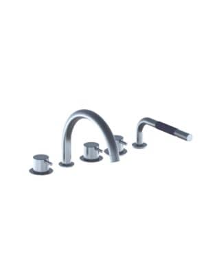 SC13 Two Handle Mixer With Swivel Spout