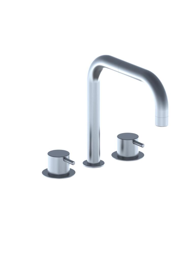 SC6 Two Handle Mixer With Double Swivel Spout