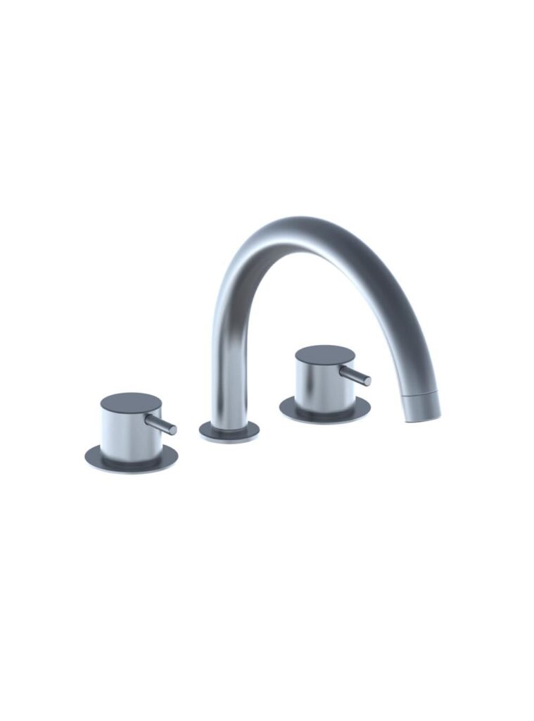 SC8 Two Handle Mixer With Swivel Spout