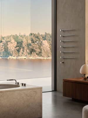 T39EL Vola Build-In Modular Heated Towel Rail Electric