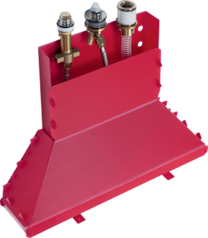 Basic Set For 3-Hole Rim Mounted Bath Mixer
