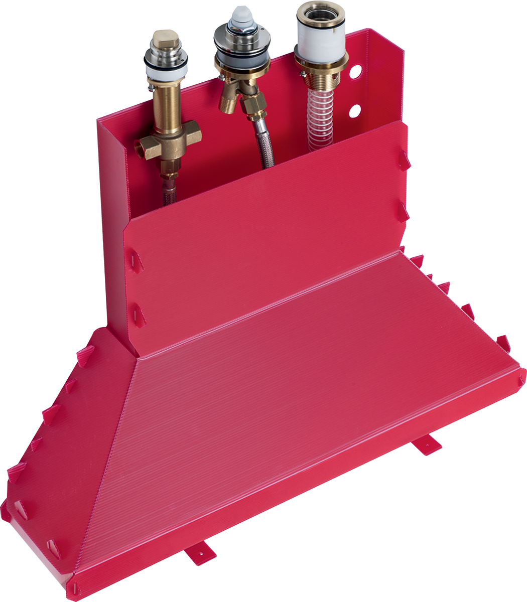 Basic Set For 3-Hole Rim Mounted Bath Mixer