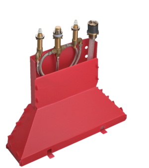 Basic Set For 4-Hole Rim Mounted Bath Mixer