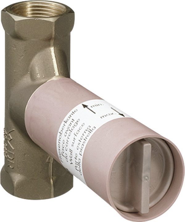 Concealed Shut Off Valve 1/2" With Spindle